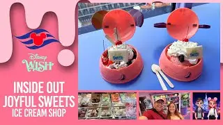 Радостные сладости из головы | Вызов мороженого | Круиз Disney Wish | Жизнь в круизах Disney