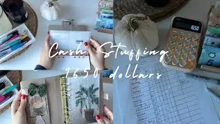 Cash Envelope Stuffing - 1650 Dollars - Canadian Currency- SEPT second Paycheck