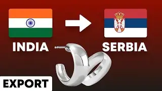 Silver Jewelry Export | India to Serbia Figures 2023