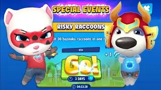 Talking Tom Hero Dash - All Bosses Avatars Fight In Events Vs Heroes Fight For Demon Outfit - Angela