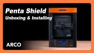 Penta Shield &mdash; Распаковка и установка &mdash; 3D-принтер Phrozen
