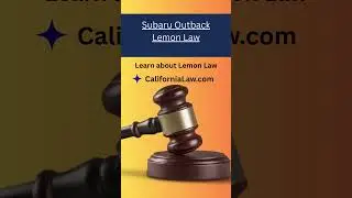Subaru Outback Lemon Law