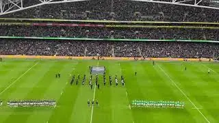 Massive round of applause at the Aviva Stadium in solidarity with the people of Ukraine.