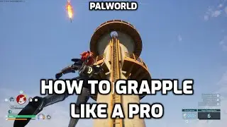 Palworld: How to Grapple Like a Pro | Launching High - 0 Fall Damage - Fast Travel - Dodge Attacks