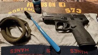 Как чистить пистолет! S&W Shield X 9 мм... #оружие ##скрытоеношение #edc