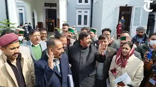 Congress stages walkout during Governor&rsquo;s address on opening day of Himachal Budget Session
