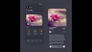 Flutter App UI Challenge | Blog | #Shorts