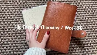 Flip Through Thursday / Week 50 // Pink Planner Girl