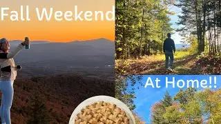 Fall Weekend At Home!