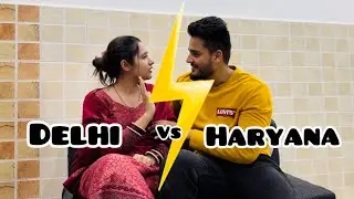 Delhi or Haryana k upar hui ladai 😅 #kanikaranavlogs #kanikarana #delhivsharyana #rohitkanika
