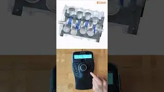 Động cơ V8 Engine #3dconnexion #4ctech #spacemouse #chuot3d #cadmouse #cadcam