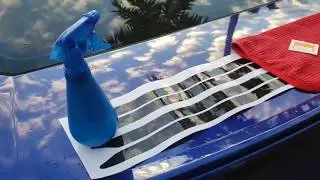 Test Fitting Prototype Rear Reflector Tint Overlays for Honda Accord 2018-2019