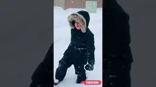 😳OMG What's that in the #Snow.. see?? #shorts #ytshorts