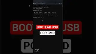 Memoria USB Booteable para instalar Windows #CMD #Consola #simbolo #sistema #usb #boot