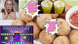 Lets Cook squid ball/Jocelyn Santillan Vlogs