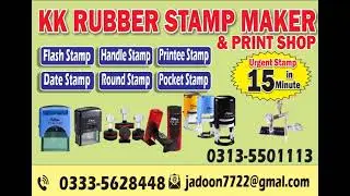KK Rubber Stamp Maker, Print Shop