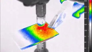 Workswell | Electric Resistance Welding Captured by Thermal Imaging Camera