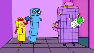 Numberblocks 60 take the baby away - Numberblocks Fanmade Coloring Story