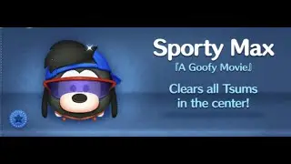 Jul-Dec 25 New Tsum ! Disney Tsum Tsum Sporty Max SL6 Gameplay