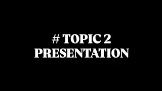 Project UAS Topic 2: Presentation &ndash; Three Important Things in My Life