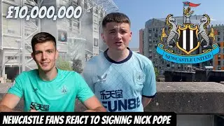 NICK POPE ENGLAND INTERNATIONAL SIGNING OFFICIAL - Newcastle Fans React !!!!!