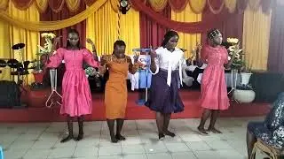 Angelic anointing group dance
