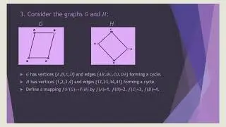 MABALG - Homomorphism, Isomorphism, and Automorphism