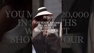 I made $20k with youtube faceless account #facelessincome #youtubeshorts digitalmarketing #viral