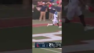 DE'ZHAUN STRIBLING WITH A MASSIVE 75 YARD TOUCHDOWN AGAINST GEORGIA