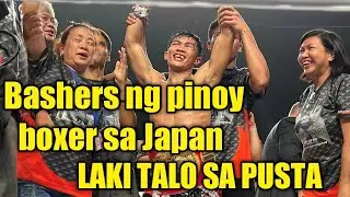 Mga basher ng pinoy boxer sa Japan laki talo!