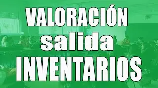 Valoración salida de existencias.  Método PMP y método FIFO