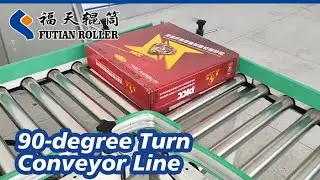 90 Degree Turn Conveyor Line