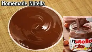 Homemade Nutella Recipe | Nutella Banane Ka Tarika | Nutella Recipe 