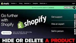 How to Hide or Delete Products in Shopify (2026 Tutorial)?
