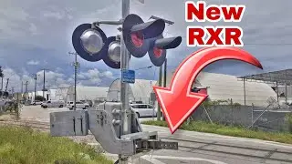 New Railroad Crossing & Train Track Installation
