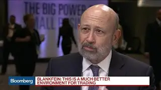 Goldman's Blankfein Sees 'Much Better' Trading Environment