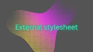 HOW TO LINK CSS TO HTML FILES IN WEB DEVELOPMENT | LINK CSS TO HTML | EXTERNAL STYLESHEET IN CSS