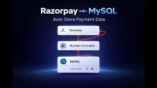 How to Add Razorpay Payment Details in MySQL | Razorpay to MySQL Automation