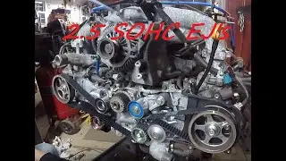 Subaru EJ25 Timing Belt Replacement & Water Pump