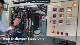 Heat Exchanger Study Unit | Heat & Mass Transfer Lab