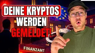 💥 EU GREIFT JETZT DURCH! Deine Kryptos werden GEMELDET! 😱CARF & DAC8: Das ver&auml;ndert ALLES