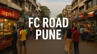 Exploring FC Road Pune | Street Food, Shopping & Youth Vibes 🔥