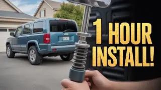 Jeep Commander Rear Shock Replacement Made Easy! (Save $$$ in 1 Hour)