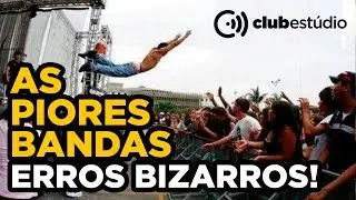 Piores Bandas do Mundo! Maiores Erros Fail Compilation - Clubest&uacute;dio