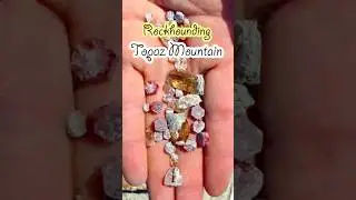 Rockhounding Gems on Topaz Mountain #redberyl #topaz #rockhounding #utah