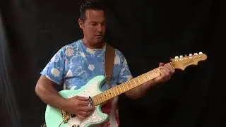 Tribute to Stanley Jordan on a  Lengardo Torino  JBE Guitar!