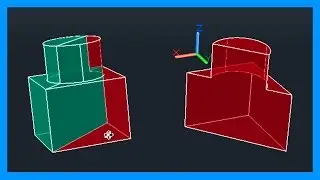 AutoCAD - Align 3D Object. Align 3D Element. Spanish HD Tutorial