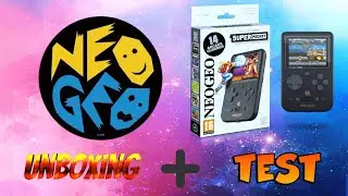 RETROGAMING  Unboxing🎮🕹️ #d&eacute;couverte Et Test De la Super Pocket #neogeo  Geo Edition     #snk