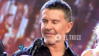 El jurado alabó la elegancia de Osvaldo Laport durante la performance