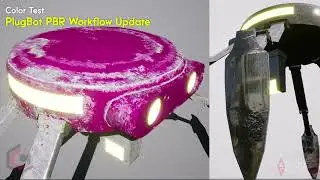 Color Testing - Plugbot PBR Update - Advent Garde